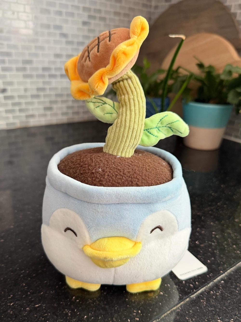 Miniso Life Penguin Plant Plush NWT